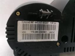 PORSCHE Porsche Boxster 987 Instrument Cluster 98764111710 Speedometer MPH MANUAL — thumbnail 8