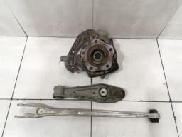 PORSCHE Porsche Boxster 987 Right Rear Hub Set 98733165805 Wheel Bearing Housing Rear Re — thumbnail 8