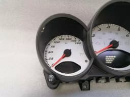 PORSCHE Porsche Cayman 987 Instrument Cluster 98764111720 Speedometer MPH MANUAL — thumbnail 2