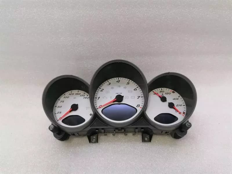 PORSCHE Porsche Cayman 987 Instrument Cluster 98764111720 Speedometer MPH MANUAL