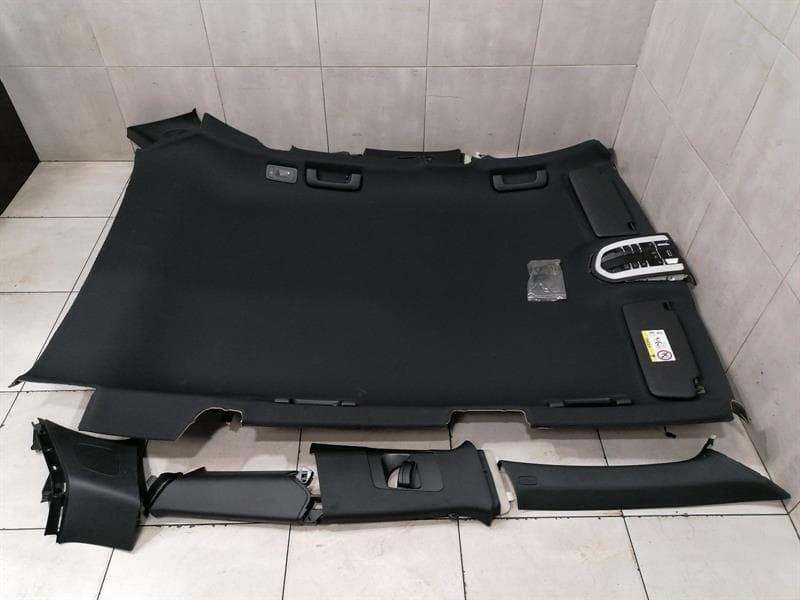 PORSCHE Porsche Macan 95B Roof Lining 95B867501DN Headliner BLACK BLACK