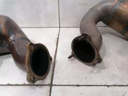 PORSCHE Porsche Macan 95b gts Catalytic Converter 95B254300 Catalyst SET PAIR — thumbnail 7
