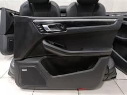 PORSCHE Porsche Macan 95B Seat GTS Seat 12-Way GTS BLACK LEATHER BLACK — thumbnail 9