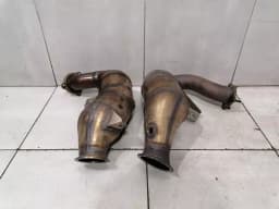 PORSCHE Porsche Macan 95b gts Catalytic Converter 95B254300 Catalyst SET PAIR — thumbnail 1