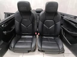 PORSCHE Porsche Macan 95B Seat GTS Seat 12-Way GTS BLACK LEATHER BLACK — thumbnail 2
