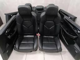 PORSCHE Porsche Macan 95B Seat GTS Seat 12-Way GTS BLACK LEATHER BLACK — thumbnail 1