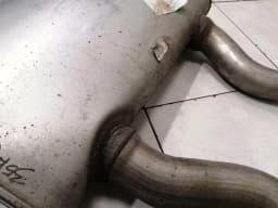 BMW BMW X4 G02 Exhaust Silencer 18308693953 Exhaust Muffler M40iX DAMAGED — thumbnail 7
