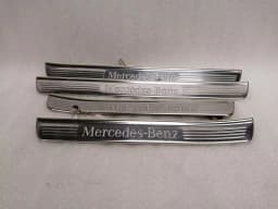 MERCEDES-BENZ Mercedes W222 LED Illuminated Door Sill Set A2226805435 Entry Bar LED LWB — thumbnail 1