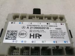 MERCEDES-BENZ Mercedes S-Class W222 Rear Right Door Module A2139002018 Door Control Unit Rear — thumbnail 3