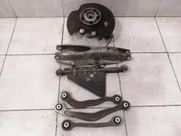 MERCEDES-BENZ Mercedes S-Class W222 Left Rear Hub A2223500941 Wheel Bearing Housing Rear Left SET — thumbnail 1
