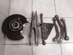 MERCEDES-BENZ Mercedes S-Class W222 Left Rear Hub A2223500941 Wheel Bearing Housing Rear Left SET — thumbnail 10