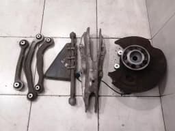 MERCEDES-BENZ Mercedes S-Class W222 Left Rear Hub A2223500941 Wheel Bearing Housing Rear Left SET — thumbnail 2