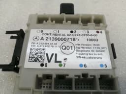 MERCEDES-BENZ Mercedes S-Class W222 Front Left Door Electronic Module A2139000718 ECU — thumbnail 6