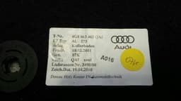 AUDI Audi A7 4G Luggage Compartment Cover 4G8863463 Boot Liner Boat Floor — thumbnail 6