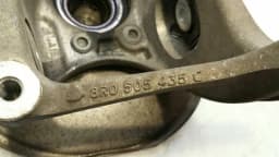 AUDI Audi A7 4G Left Rear Hub 8R0505435C Wheel Bearing Housing Rear Left — thumbnail 3