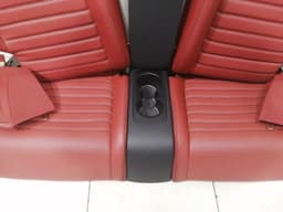 MERCEDES-BENZ Mercedes C Class W205 REAR SEAT CODE 227 3E50 Leather Red Coupe C205 Rear Seat — thumbnail 4