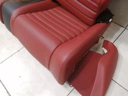 MERCEDES-BENZ Mercedes C Class W205 REAR SEAT CODE 227 3E50 Leather Red Coupe C205 Rear Seat — thumbnail 8