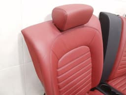 MERCEDES-BENZ Mercedes C Class W205 REAR SEAT CODE 227 3E50 Leather Red Coupe C205 Rear Seat — thumbnail 6