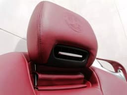 MERCEDES-BENZ AMG MERCEDES SL R231 seat BEGAL RED 3D94 air scarf coat of arms logo — thumbnail 8