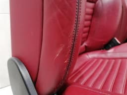 MERCEDES-BENZ AMG MERCEDES SL R231 seat BEGAL RED 3D94 air scarf coat of arms logo — thumbnail 5