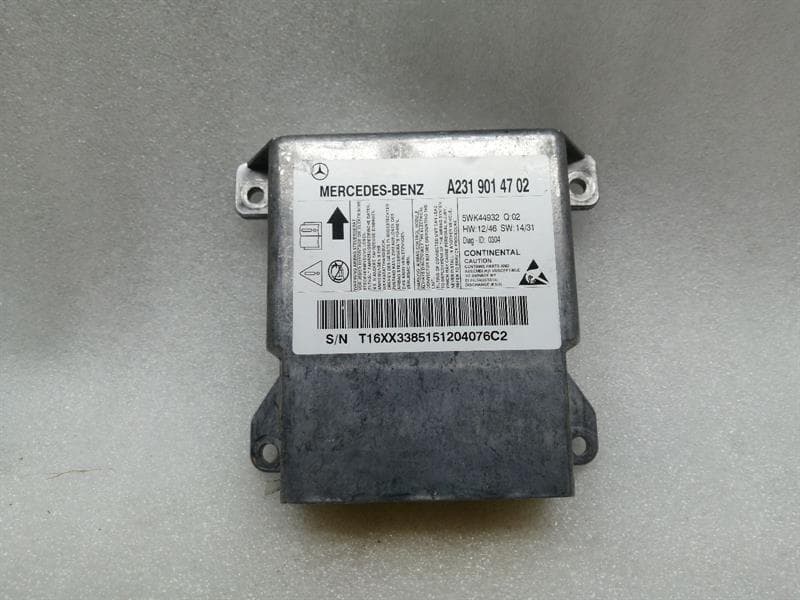 MERCEDES-BENZ Mercedes SL R231 Safety Module ECU A2319014702 Air Control Unit SRS