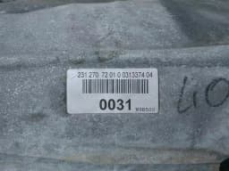 MERCEDES-BENZ Mercedes SL400 MOP R231 Gearbox A2312707201 Transmission 725018 9G tronic 9-speed — thumbnail 3