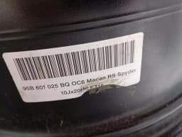 PORSCHE Porsche Macan 95B Wheel 95B601025BQ Alloy Wheel RS-Spyder Design, 10J x 20 H2 ET19 — thumbnail 6