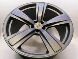 PORSCHE 21 EXCLUSIVE DESIGN PORSCHE MACAN 95B Alloy Wheel 95B601025GM Alloy Wheel GREY 10J — thumbnail 7