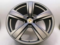PORSCHE 21 EXCLUSIVE DESIGN PORSCHE MACAN 95B Alloy Wheel 95B601025GM Alloy Wheel GREY 10J — thumbnail 9