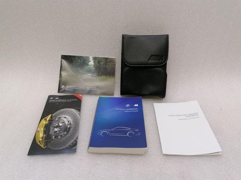 BMW 4 M4 G82 G22 2983446 service booklet manual