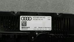 AUDI Audi S5 8T RHD Auto Climate Control 8T2820043AG Right Hand Drive — thumbnail 4