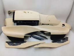 FERRARI Ferrari 296 GTB 296GTB F171 ALCANTARA TRIM Doors Dashboard 847836 CREAM 3997 RHD — thumbnail 1