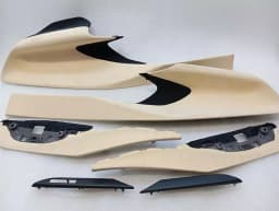 FERRARI Ferrari 296 GTB 296GTB F171 ALCANTARA TRIM Doors Dashboard 847836 CREAM 3997 RHD — thumbnail 9