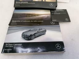 MERCEDES-BENZ Mercedes E Class W238 Manual Service Booklet Car Maintenance Manual Convertible — thumbnail 10