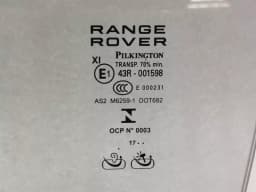 LAND ROVER Range Rover L405 left rear door glass lr034302 door window rear left double — thumbnail 9