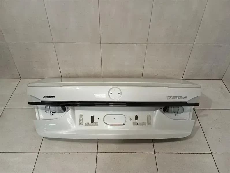 BMW 7 Series G11 Boot Lid 41009481034 Mineral White Metallic Tailgate