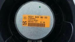 MERCEDES-BENZ Mercedes S-Class W221 Rear Door Speaker A2218208002 Rear Speaker Logic7 — thumbnail 6