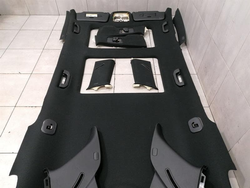 MERCEDES-BENZ MERCEDES GLS 350D Roof Lining A1666904600 Headliner BLACK BLACK