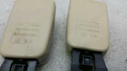 MERCEDES-BENZ Mercedes S-Class W221 rear belt buckle set A2218602569 belt buckle rear set — thumbnail 2