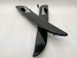 MERCEDES-BENZ Mercedes GLS X166 rear door veneer A1667301622 door wooden strip rear set — thumbnail 6