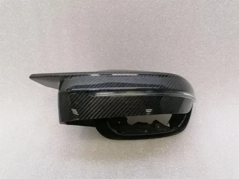 BMW BMW 3 Series M3 G80 G20 Left Door Mirror RHD 8075065 Carbon Cover Right Hand Drive