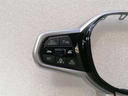 BMW BMW M4 M3 LCI G80 G82 STEERING WHEEL TRIM SET OEM ALUMINUM 32307908504 MFL NEW — thumbnail 3