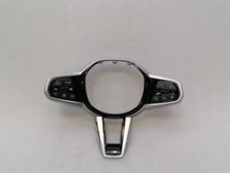 BMW BMW M4 M3 LCI G80 G82 STEERING WHEEL TRIM SET OEM ALUMINUM 32307908504 MFL NEW — thumbnail 1