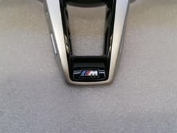 BMW BMW M4 M3 LCI G80 G82 STEERING WHEEL TRIM SET OEM ALUMINUM 32307908504 MFL NEW — thumbnail 4