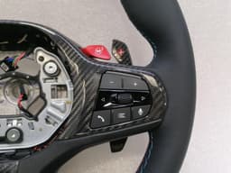 BMW BMW G82 M4 M3 G80 G20 Steering Wheel 7857781 Assist heated Lenkrad KOMPLETT — thumbnail 5