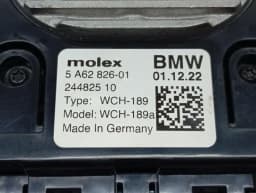 BMW BMW 3 M3 G80 G20 ELECTRONIC MODULE 5A62826 PHONE CHARGER WIRELESS CONTROL UNIT — thumbnail 3