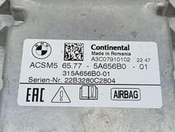 BMW BMW 3 Series M3 G80 G20 Safety Module ECU 5A656B0 Air Control Unit SRS — thumbnail 8