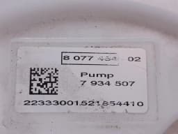 BMW BMW 3 M3 G80 G20 Fuel Pump Electric 8077464 + Modules 5A625D0 Fuel Pump — thumbnail 5