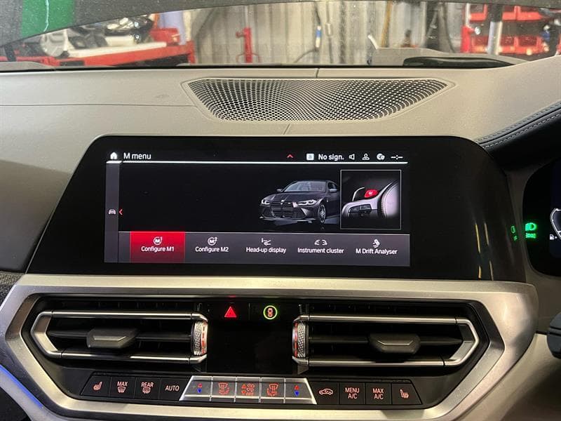 BMW BMW 4 M4 G82 G22 Navigation Monitor 7927754 Sat Nav Display Screen