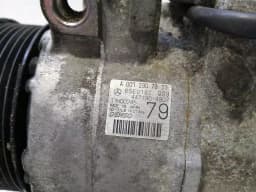 MERCEDES-BENZ Mercedes CLK320 CDI W209 A/C Compressor A0012307911 Air Conditioning Compressor OM642 — thumbnail 5